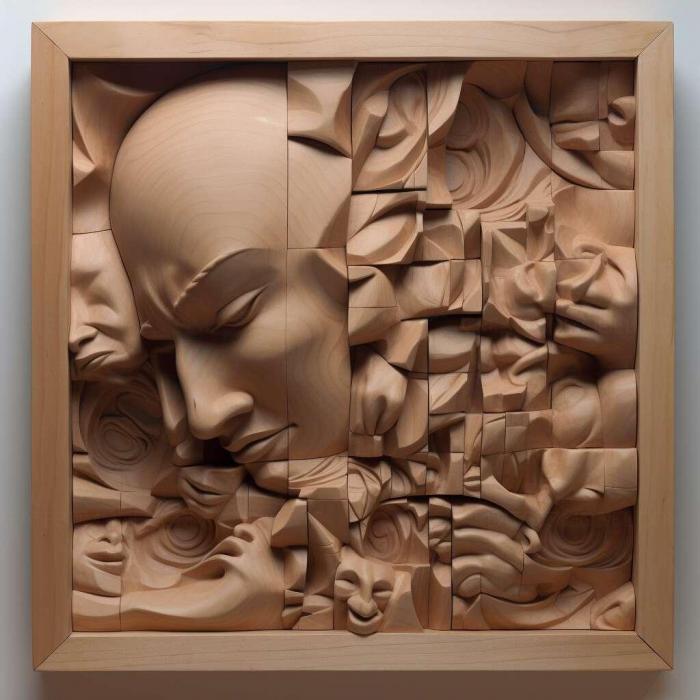 نموذج ثلاثي الأبعاد لآلة CNC 3D Art 